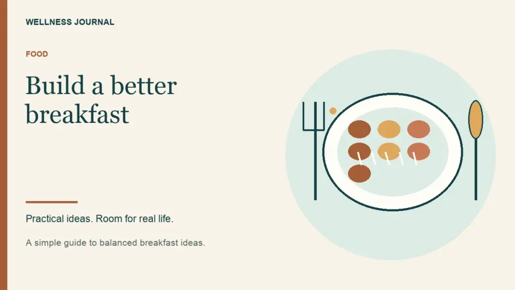 Illustrated guide: build a better breakfast.