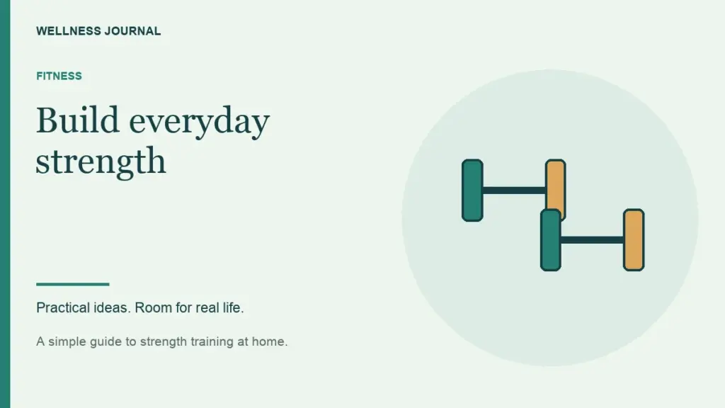 Illustrated guide: build everyday strength.