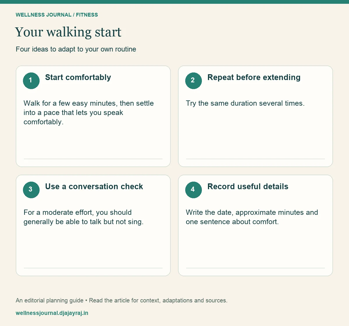 Four practical steps: Start comfortably; Repeat before extending; Use a conversation check; Record useful details.