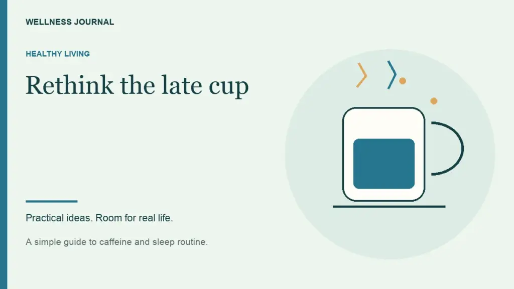 Illustrated guide: rethink the late cup.