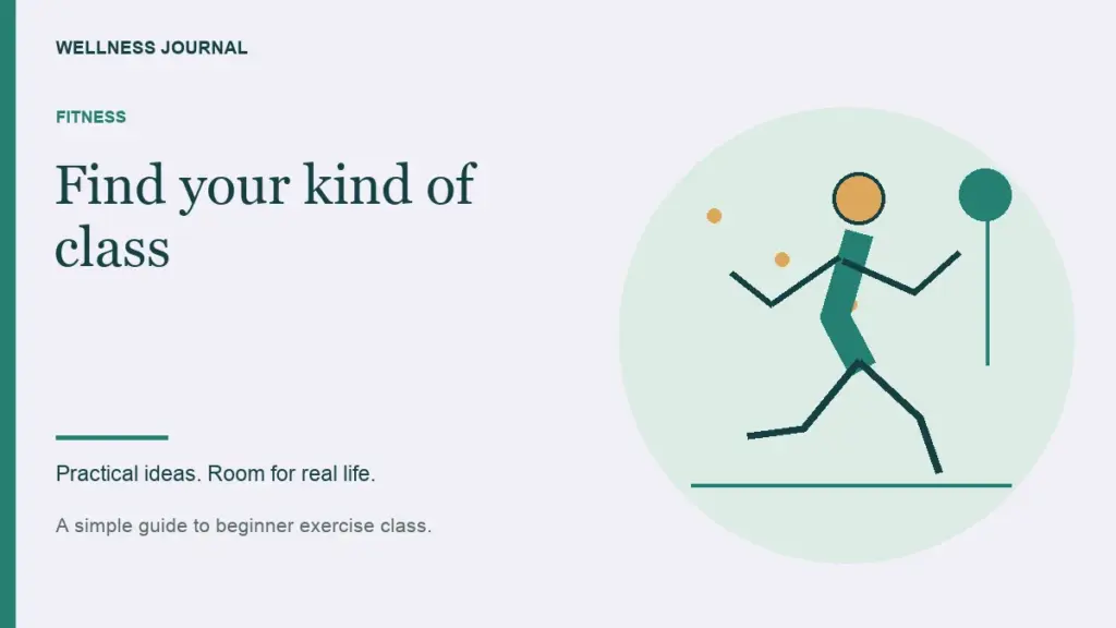 Illustrated guide: find your kind of class.