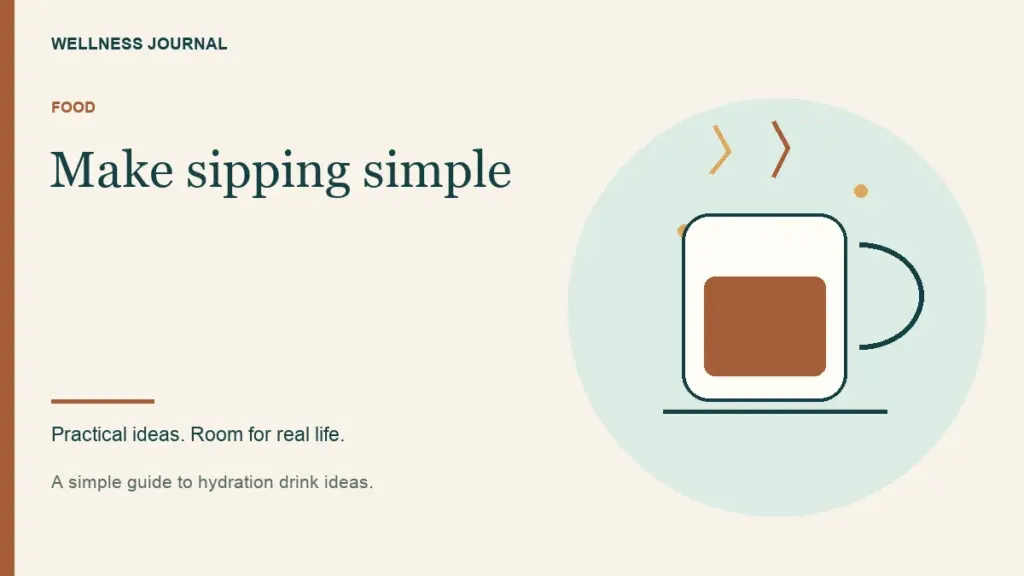 Illustrated guide: make sipping simple.