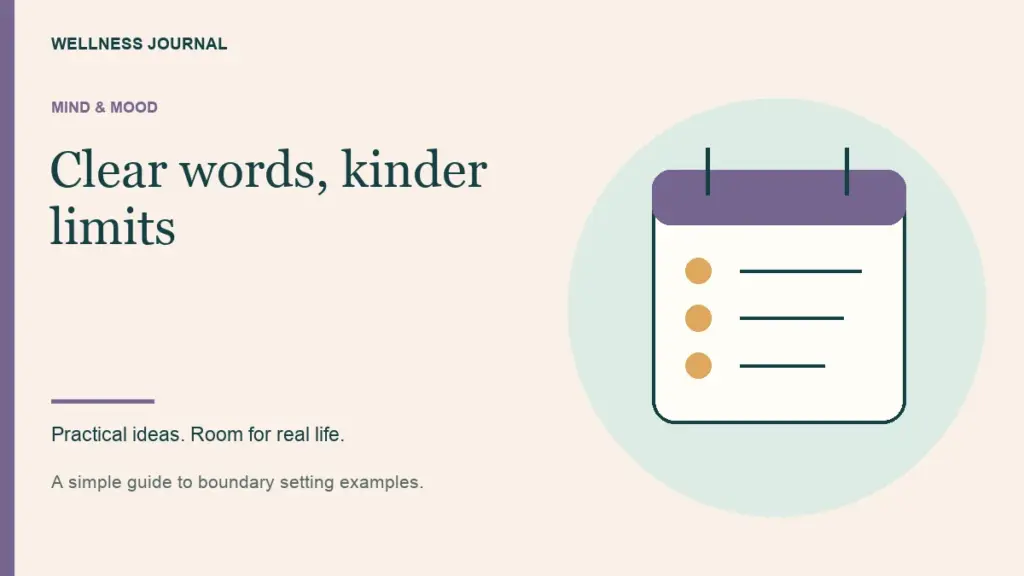 Illustrated guide: clear words, kinder limits.