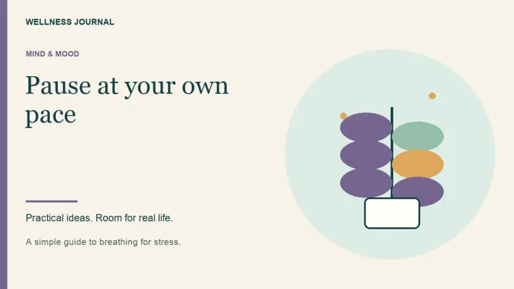 Illustrated guide: pause at your own pace.