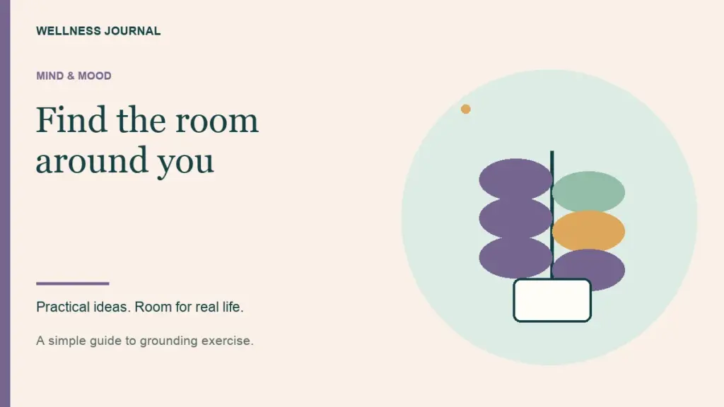 Illustrated guide: find the room around you.