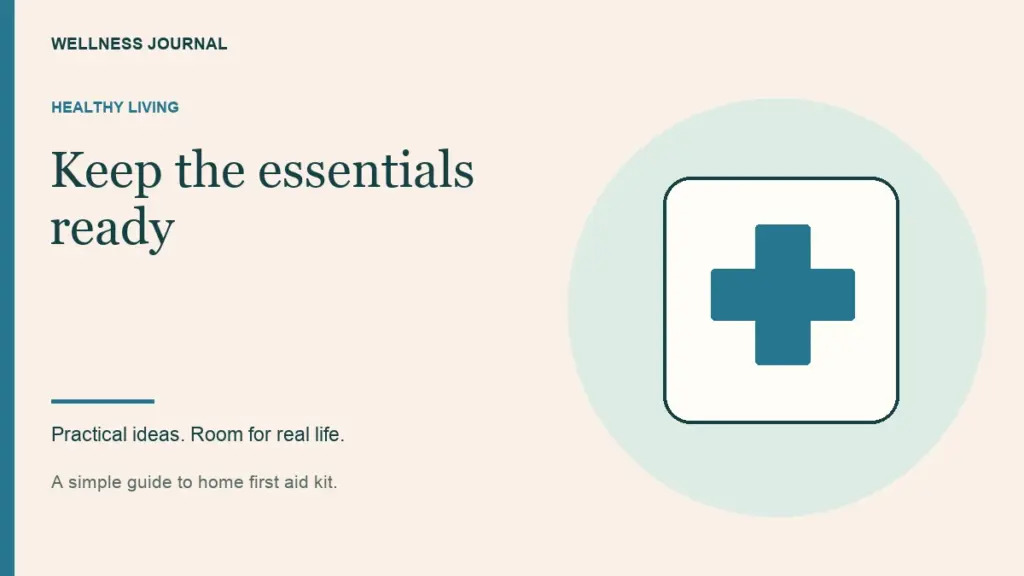 Illustrated guide: keep the essentials ready.