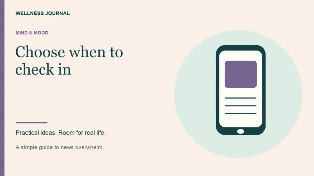 Illustrated guide: choose when to check in.