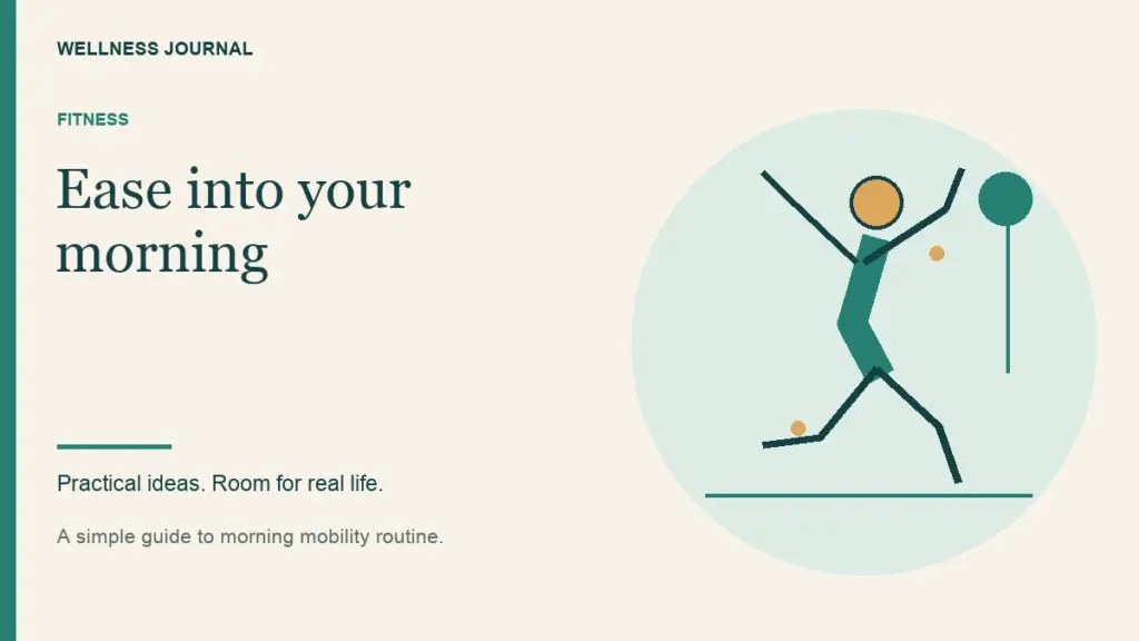 Illustrated guide: ease into your morning.