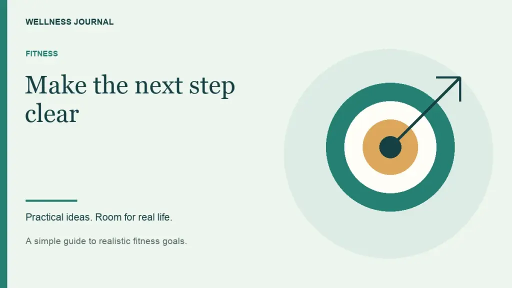 Illustrated guide: make the next step clear.