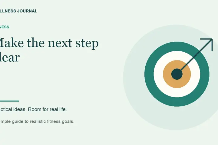 Illustrated guide: make the next step clear.