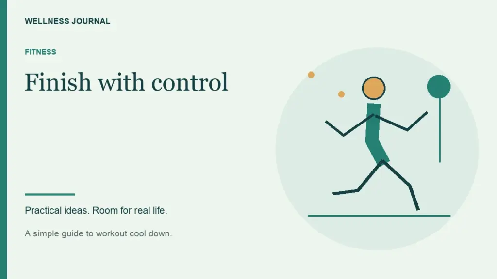 Illustrated guide: finish with control.