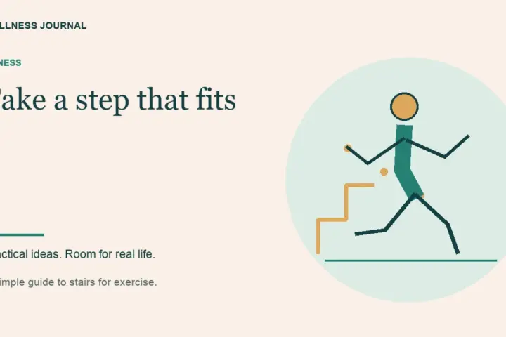 Illustrated guide: take a step that fits.