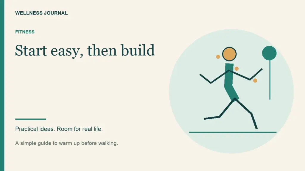 Illustrated guide: start easy, then build.